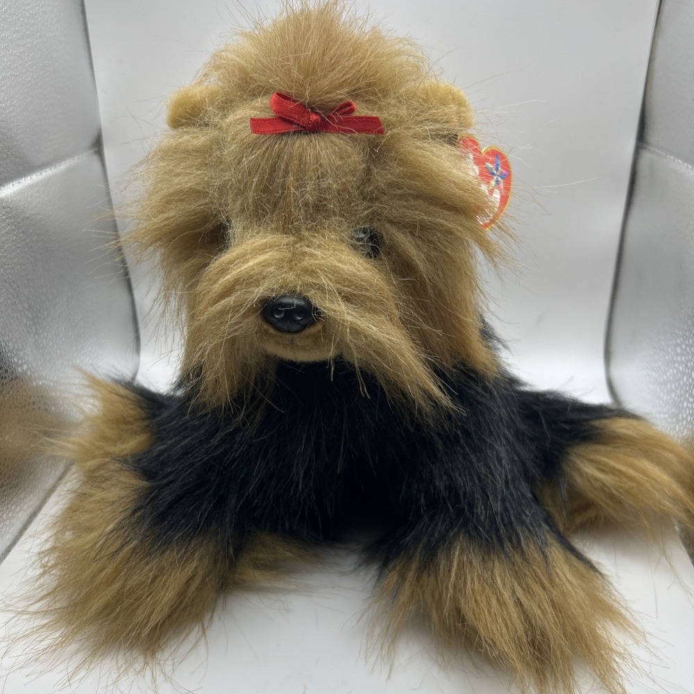TY Beanie Buddy - YAPPER the Yorkshire Terrier - Stuffed Animal Toy